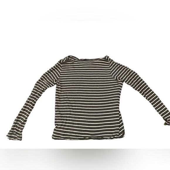Uniqlo cowll neck stripe top - Picture 2 of 2